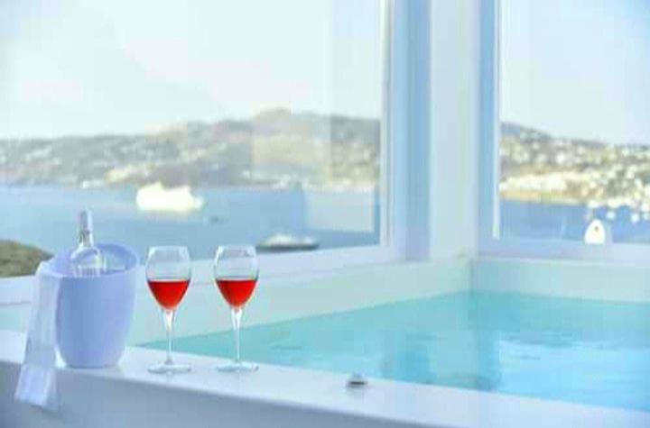 Mykonos Point Luxury Villas Mykonos Town Exterior foto