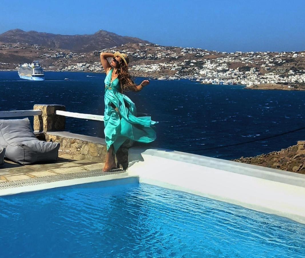 Mykonos Point Luxury Villas Mykonos Town Exterior foto